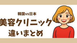 【韓国美容医療】日本との違いを徹底比較!実際に受けてわかったメリット・注意点まとめ