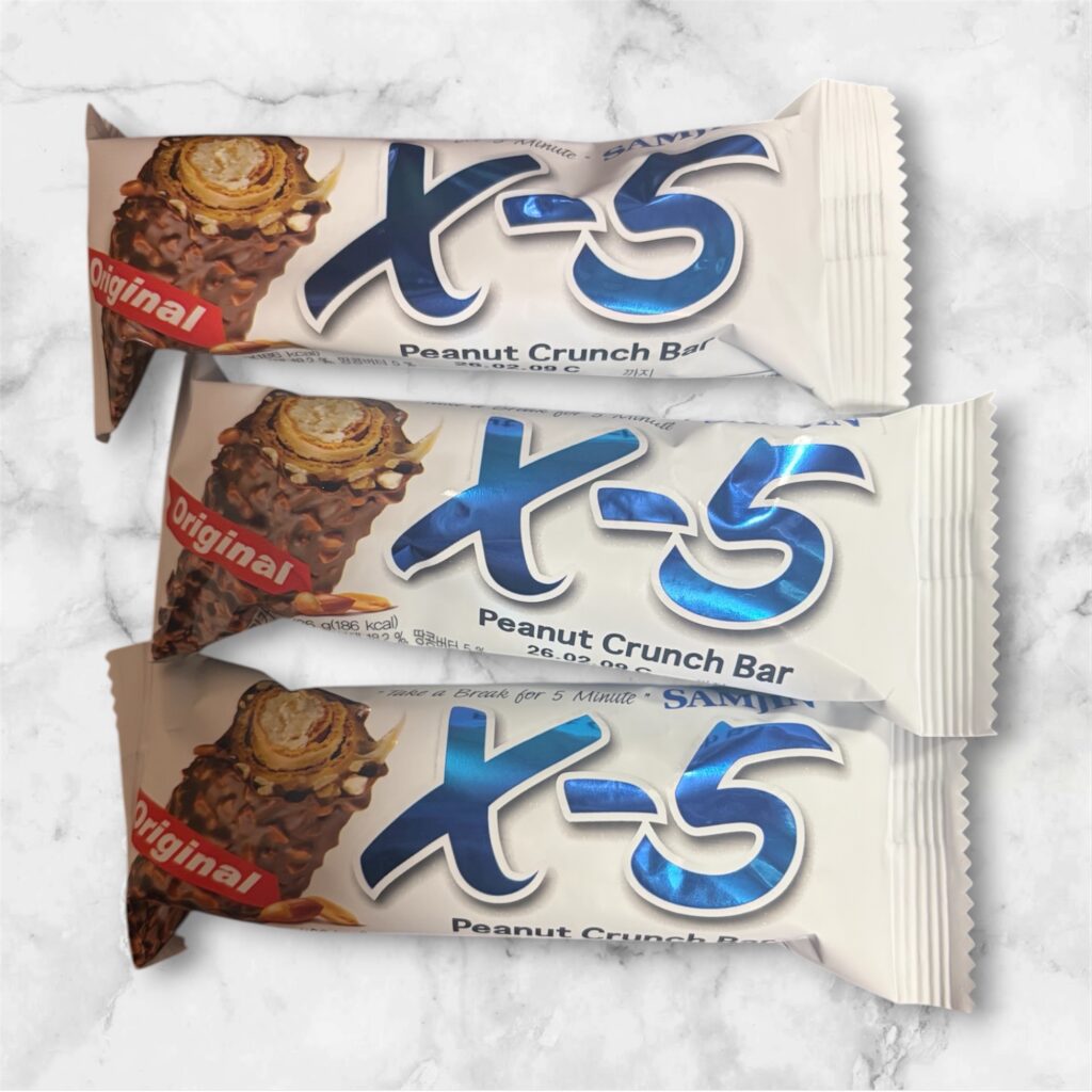X‐5ピーナッツクランチバー