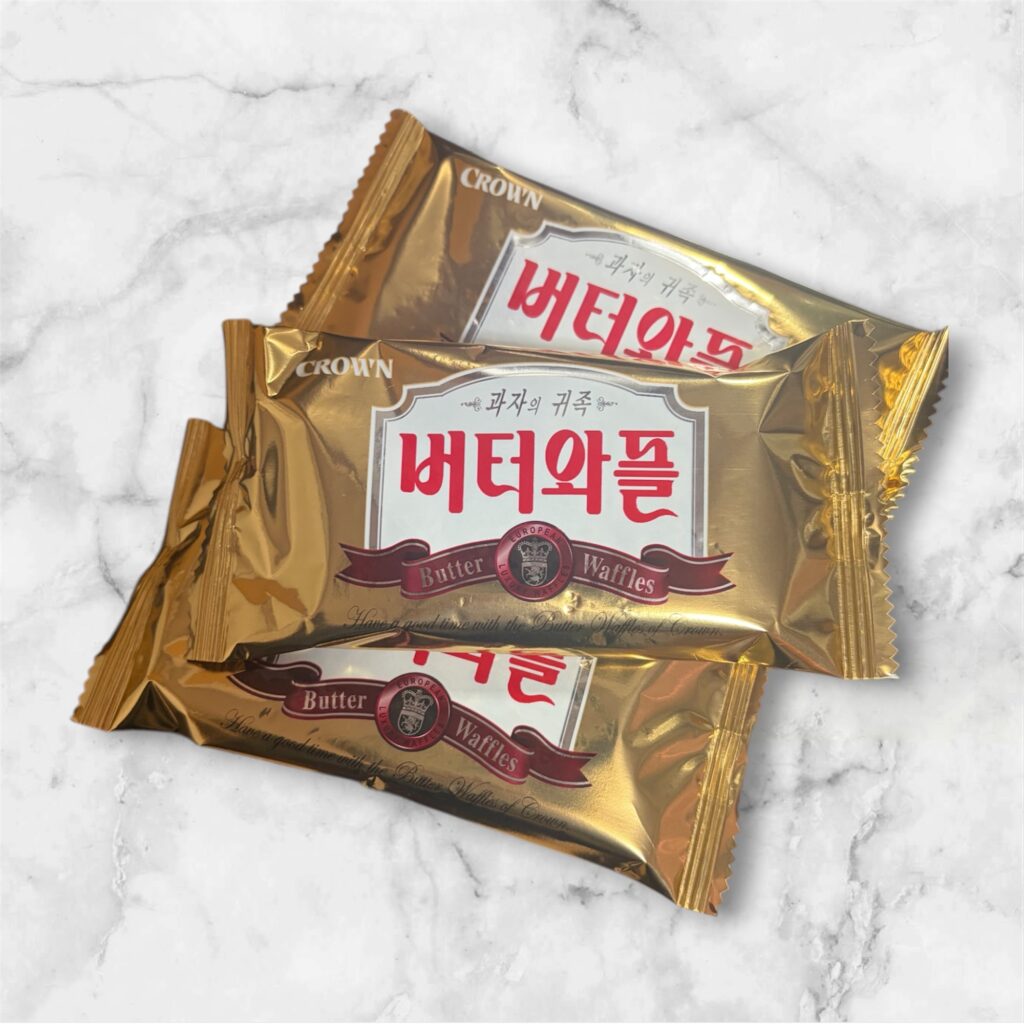 クラウンのバターワッフル